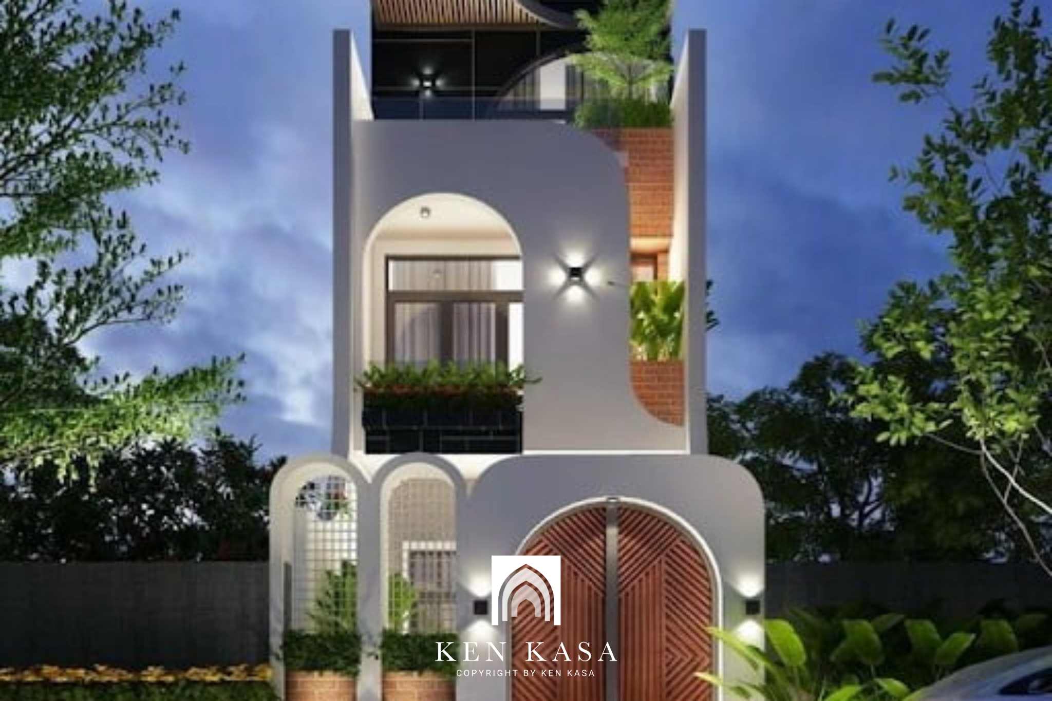 Thiết kế homestay nhà ống 